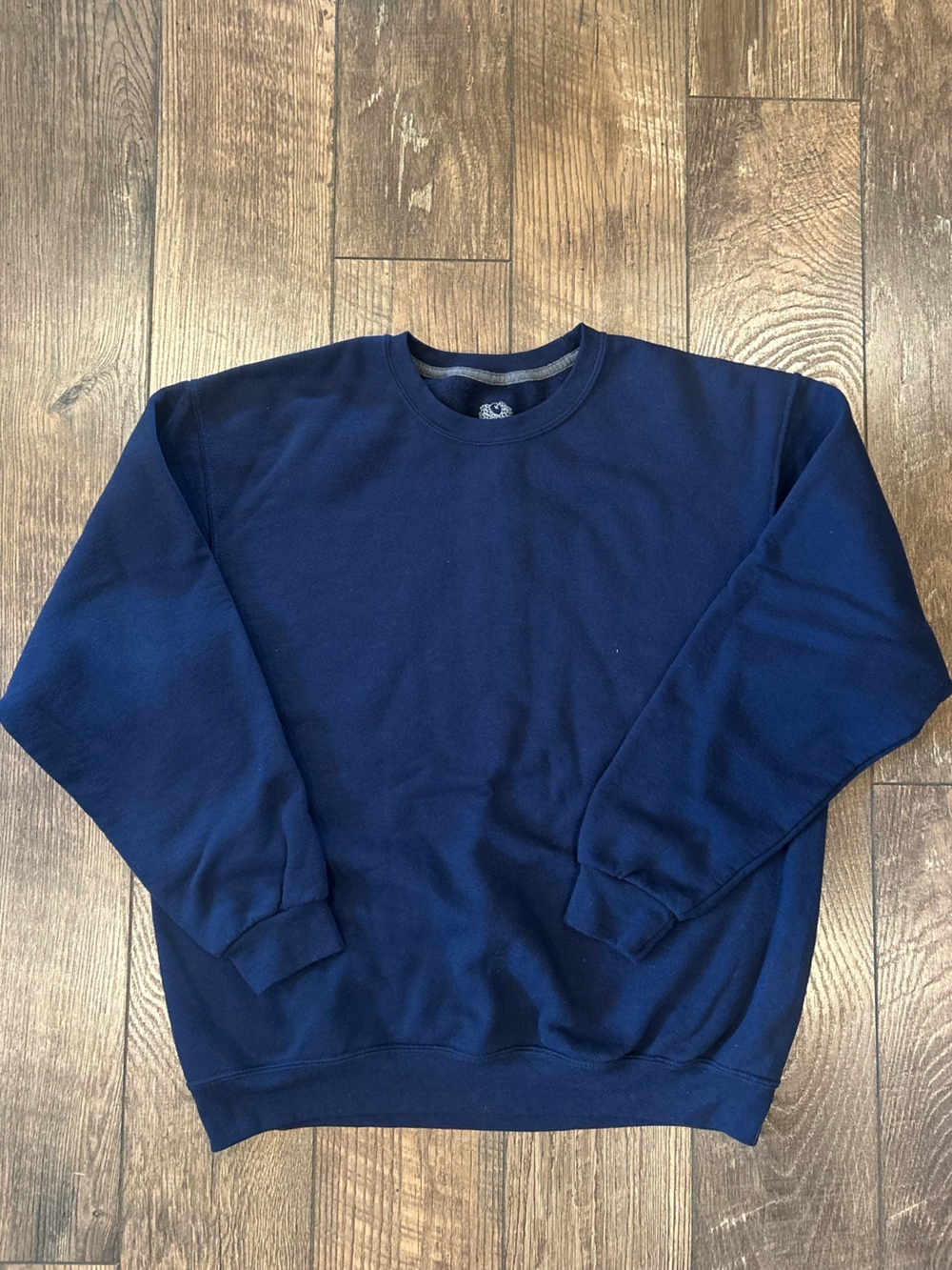 Fruit of the Loom Navy Crewneck Sweatshirt